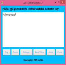 Text To Speech v.1.2